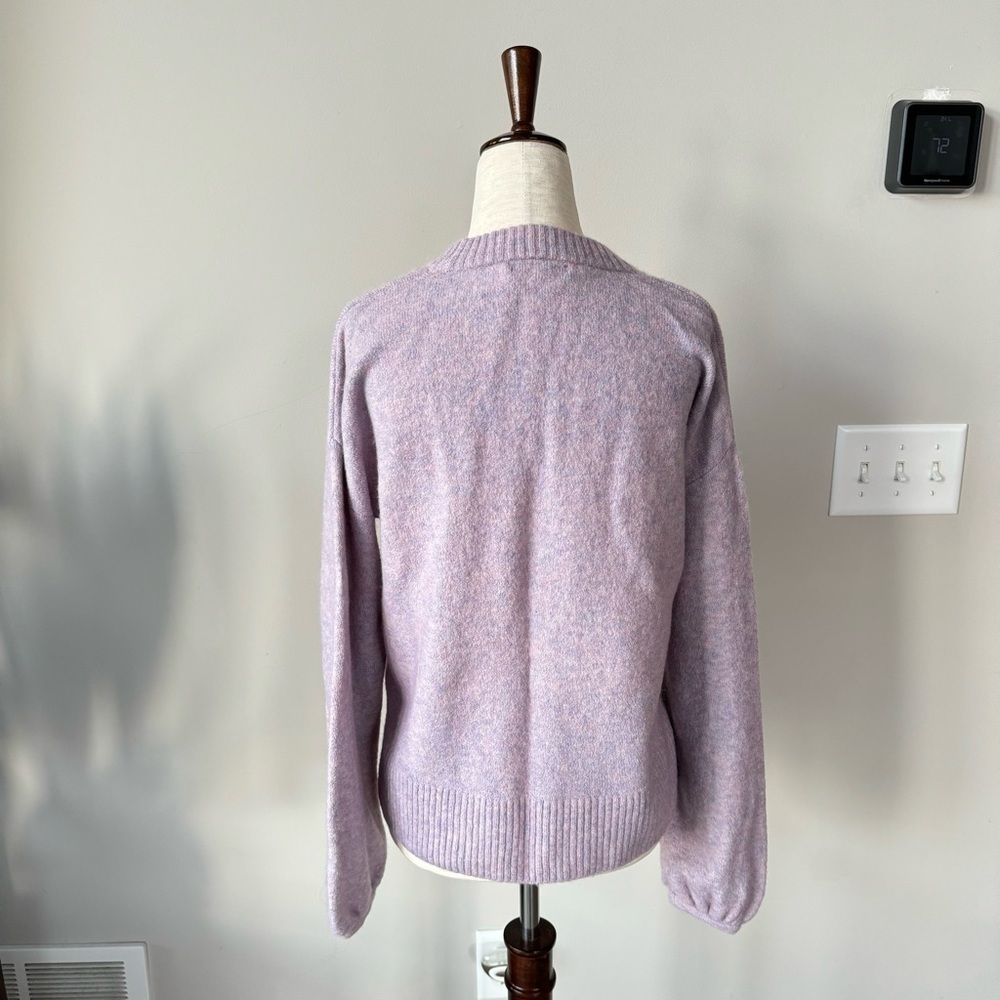 Like new! Madewell Marble Payton Pullover Sweater in Coziest Yarn - Bubble Cuff - Picture 8 of 10